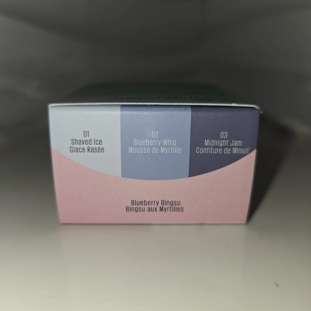 Kaja Beauty Bento Eyeshadow Trio - Blueberry Bingsu